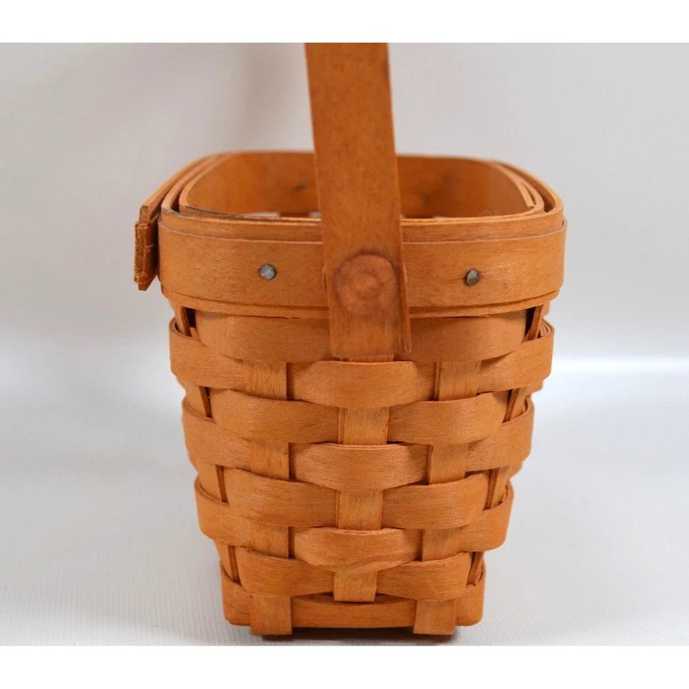 Longaberger 1997 Horizon Of Hope Basket Swivel Handle 5.5